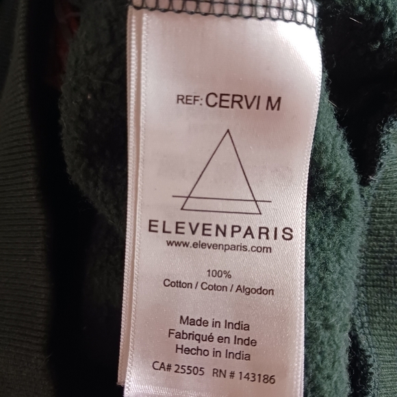 Eleven paris le marais hoodie sweater - Picture 6 of 8